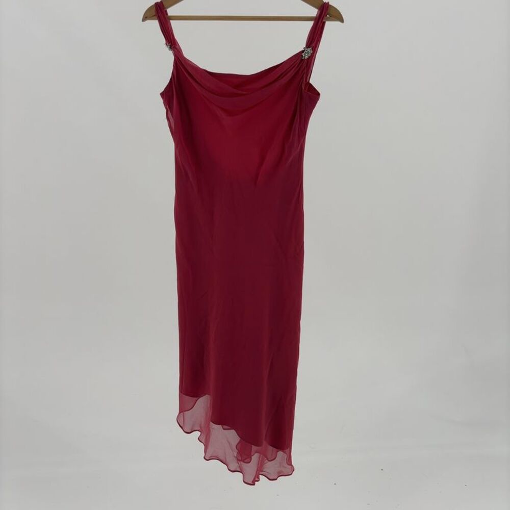 Laundry By Shelli Segal Asymmetrical Hem Dress